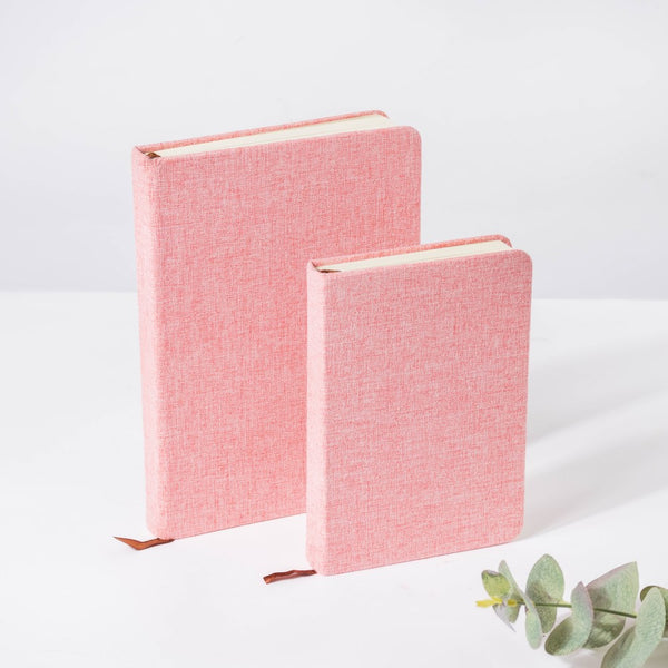Pastel Pink Hardbound Pocket Notebook 128 Pages