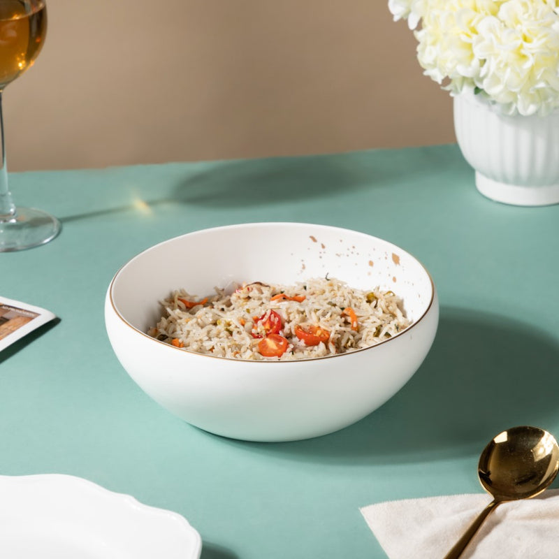 CARA Serving Bowl - Bowl, ceramic bowl, serving bowls, noodle bowl, salad bowls, bowl for snacks | Bowls for dining table & home decor