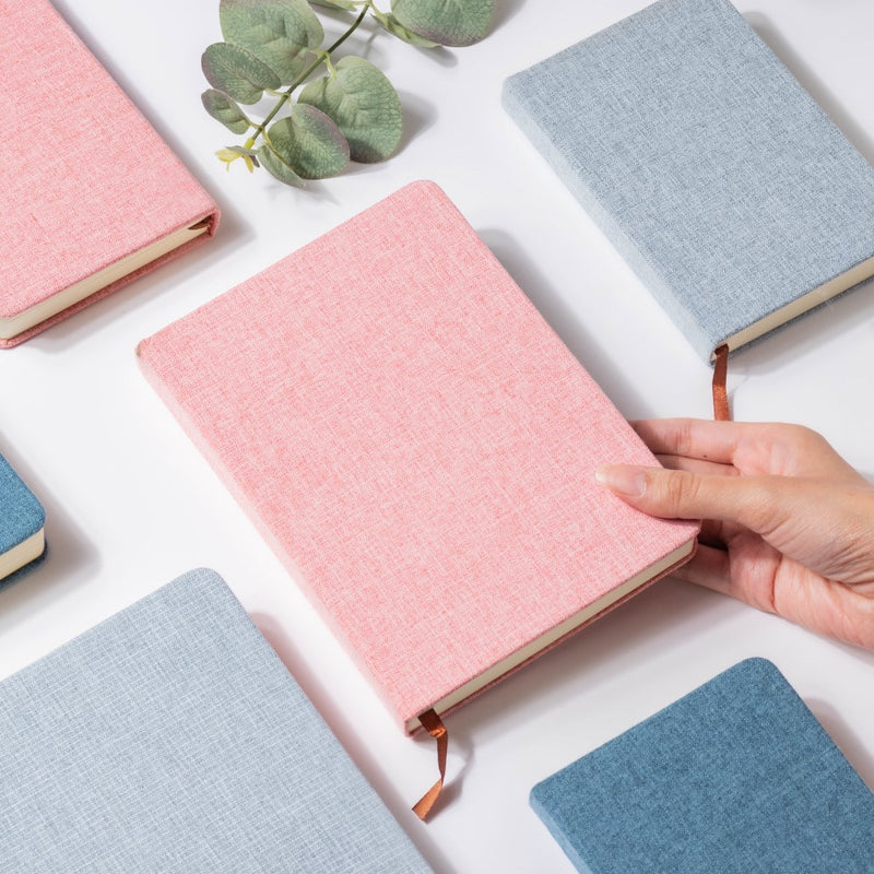 Pastel Pink Hardbound Notebook 128 Pages