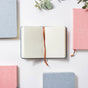 Blooming Blue Hardbound Pocket Notebook 128 Pages