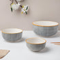 Willow Dark Grey Ceramic Snack Bowl Large - Bowl, soup bowl, ceramic bowl, snack bowls, curry bowl, popcorn bowls | Bowls for dining table & home decor