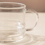 Modern Glass Cup 350ml- Tea cup, coffee cup, cup for tea | Cups and Mugs for Office Table & Home Decoration
