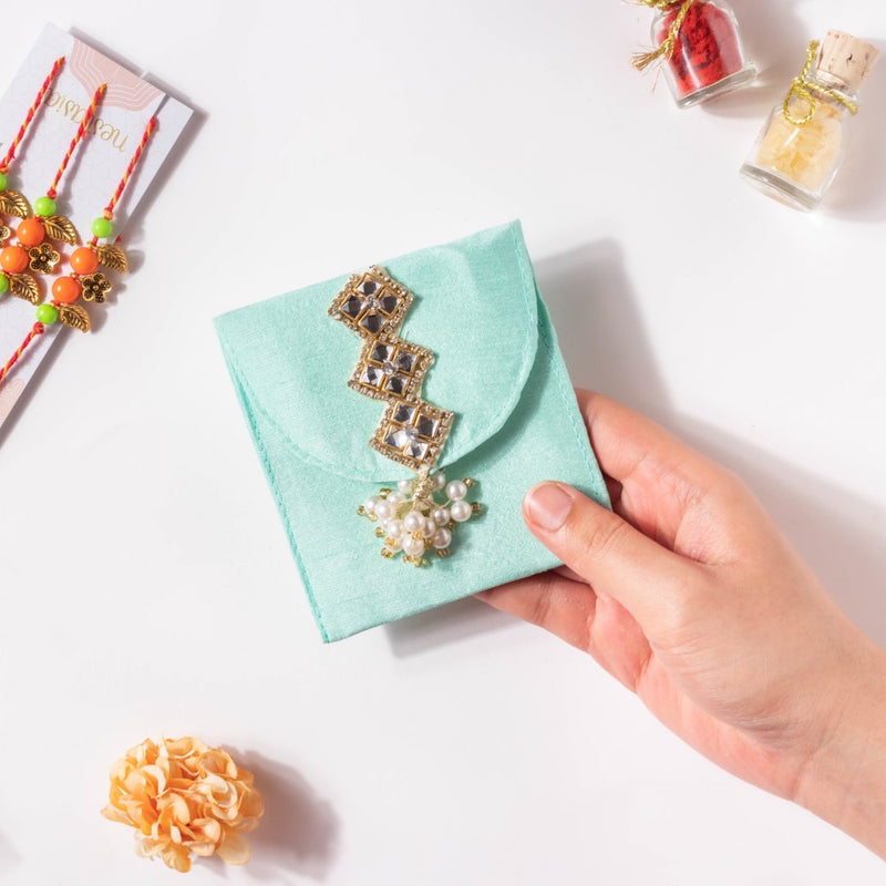 Green Festive Envelope