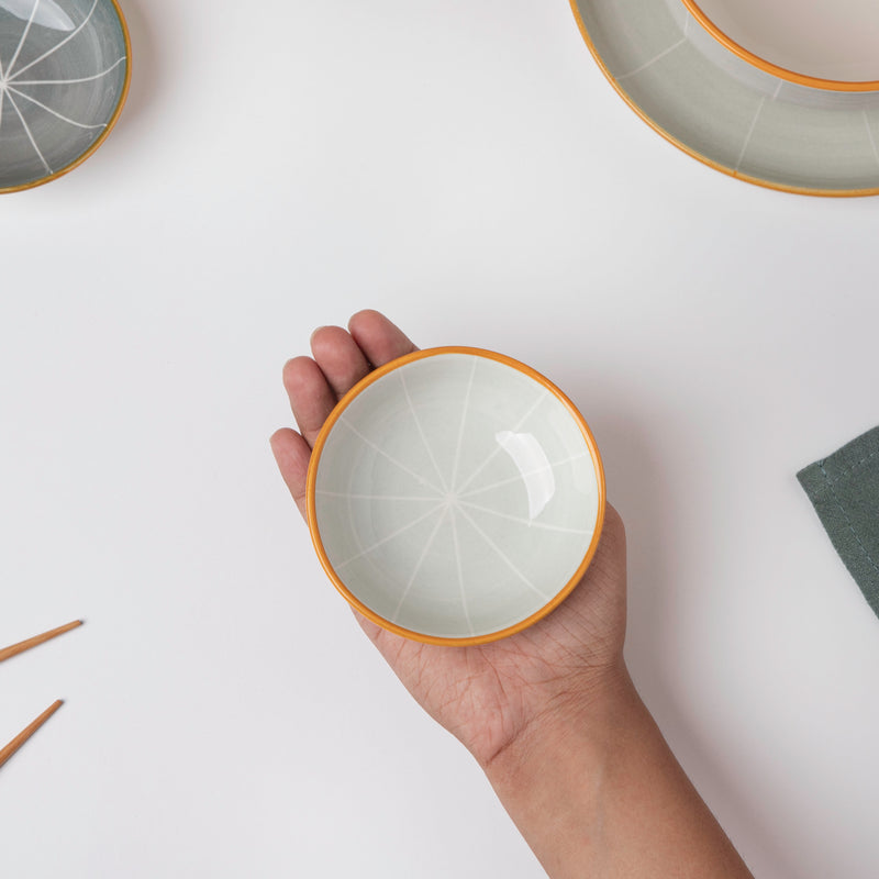 Willow Light Grey 28 Piece Dinner Set For 6