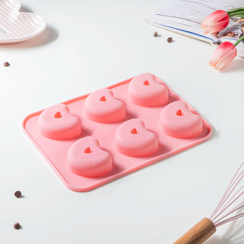 Chocolate Heart Silicone Mould - Mould