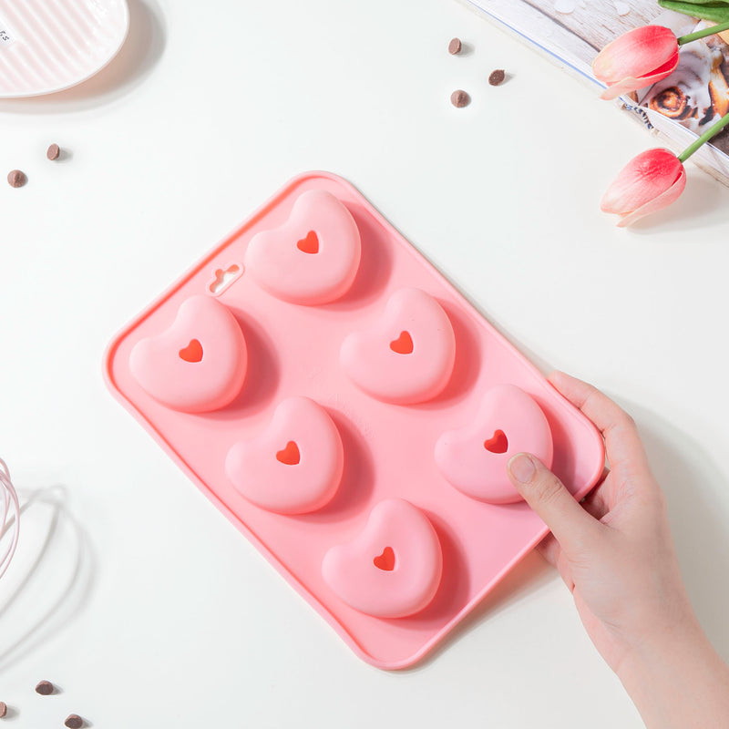Chocolate Heart Silicone Mould - Mould