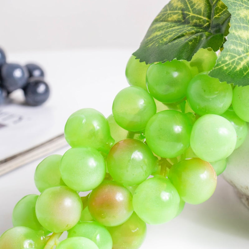 Photography Prop Green Grapes - Artificial Plant | Flower for vase | Home decor item | Room decoration item