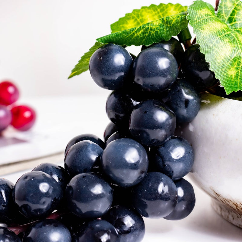 Photography Prop Black Grapes - Artificial Plant | Flower for vase | Home decor item | Room decoration item