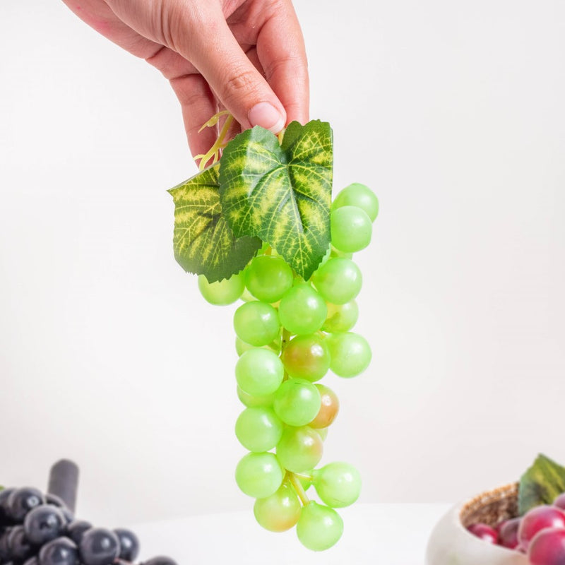 Photography Prop Green Grapes - Artificial Plant | Flower for vase | Home decor item | Room decoration item