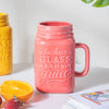 Riona Mason Mug Pink- Mug for coffee, tea mug, cappuccino mug | Cups and Mugs for Coffee Table & Home Decor
