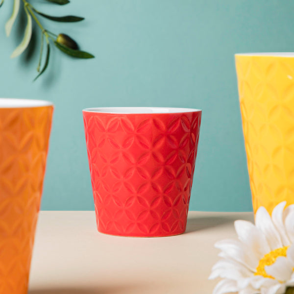 Colourpop Ceramic Planters Set Of 3 - Indoor planters and flower pots | Home decor items