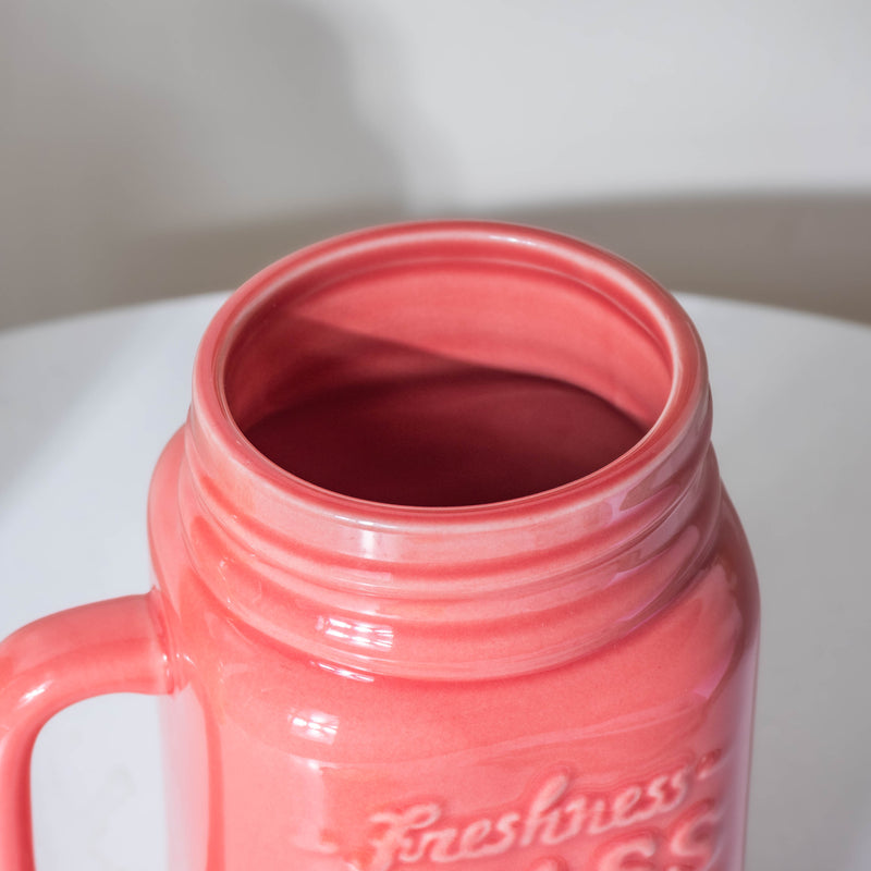 Riona Mason Mug Pink- Mug for coffee, tea mug, cappuccino mug | Cups and Mugs for Coffee Table & Home Decor