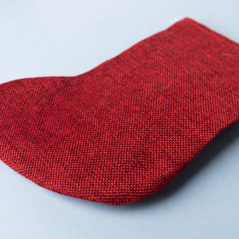 Woven Gift Stocking 9 Inch - Wall decoration for Christmas wall design | Room decor & home decoration items