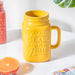 Riona Mason Mug Yellow 450 ml- Mug for coffee, tea mug, cappuccino mug | Cups and Mugs for Coffee Table & Home Decor