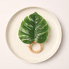Monstera Leaf Napkin Ring