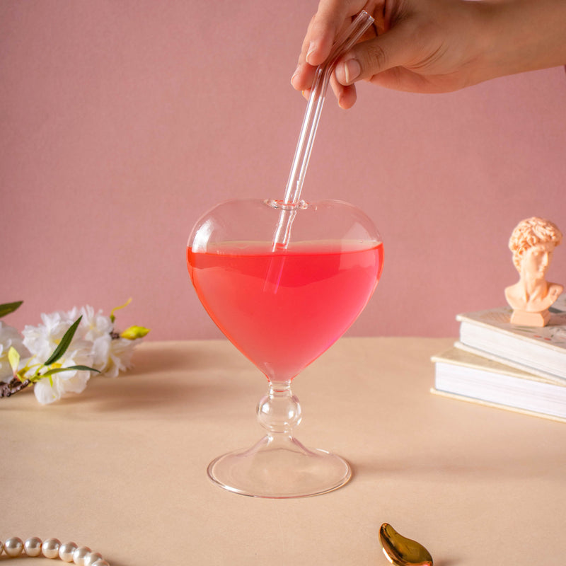 Heart Shaped Cocktail Glass