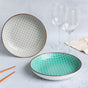 Engraved Plate - Serving plate, pasta plate, lunch plate, deep plate | Plates for dining table & home decor