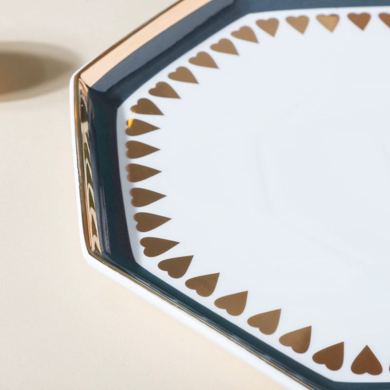 Heart Dinner Plate - Serving plate, lunch plate, ceramic dinner plates| Plates for dining table & home decor