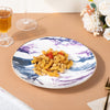 Painterly Dinner Plate - Serving plate, rice plate, ceramic dinner plates| Plates for dining table & home decor