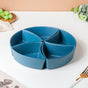 Dry Fruit Bowl Blue Set Of 5 200 ml - Bowl,ceramic bowl, snack bowls, curry bowl, popcorn bowls | Bowls for dining table & home decor