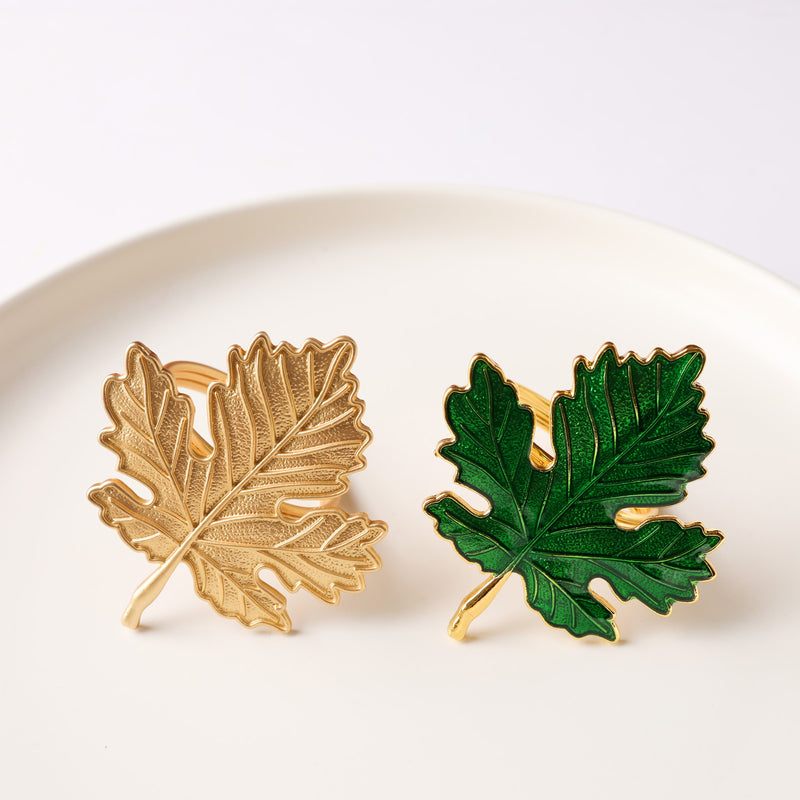 Maple Leaf Napkin Ring