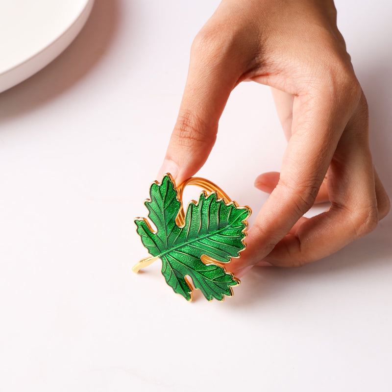 Maple Leaf Napkin Ring