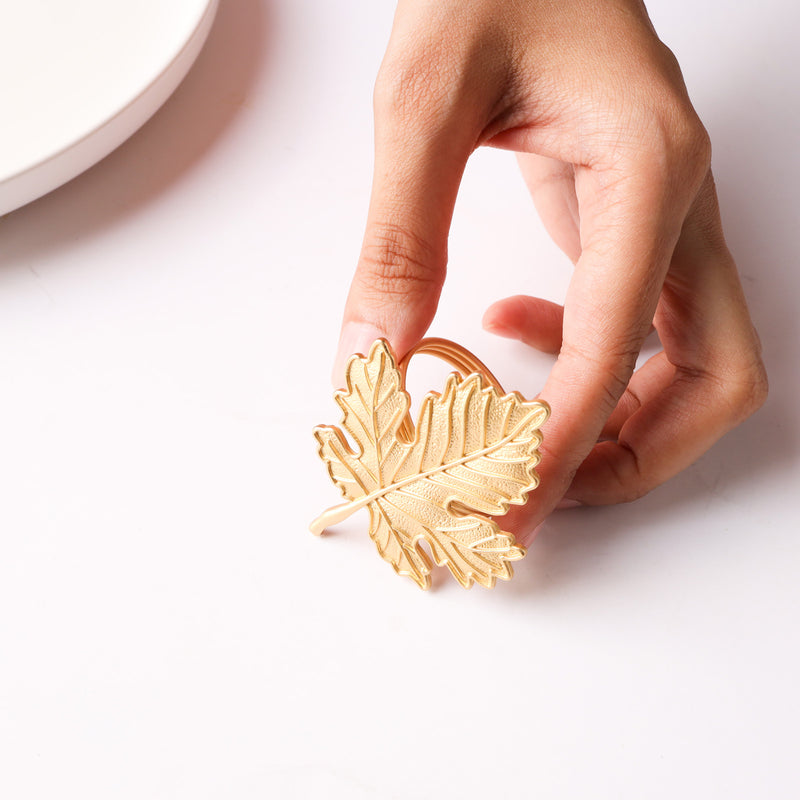 Maple Leaf Napkin Ring