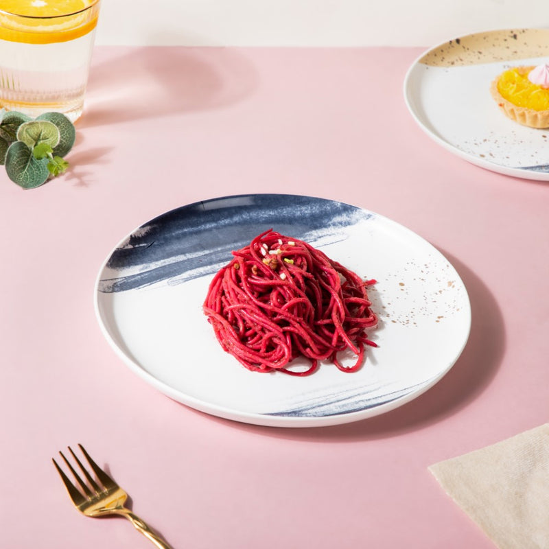 Midnight Ceramic Dinner Plate 9 Inch - Serving plate, lunch plate, ceramic dinner plates| Plates for dining table & home decor