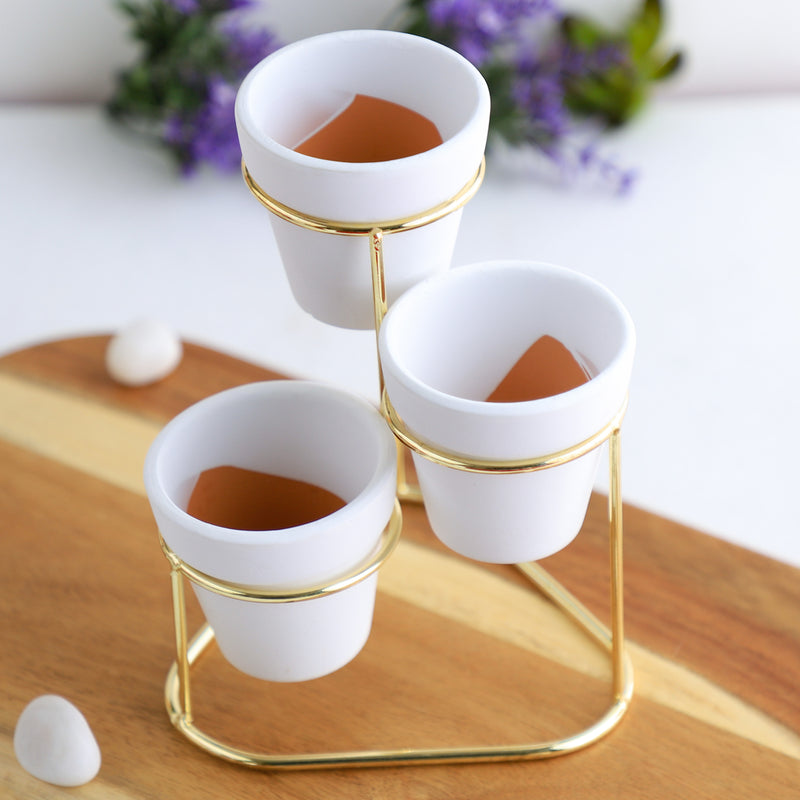 Planter Set of 3 - Indoor plant pots and flower pots | Home decoration items