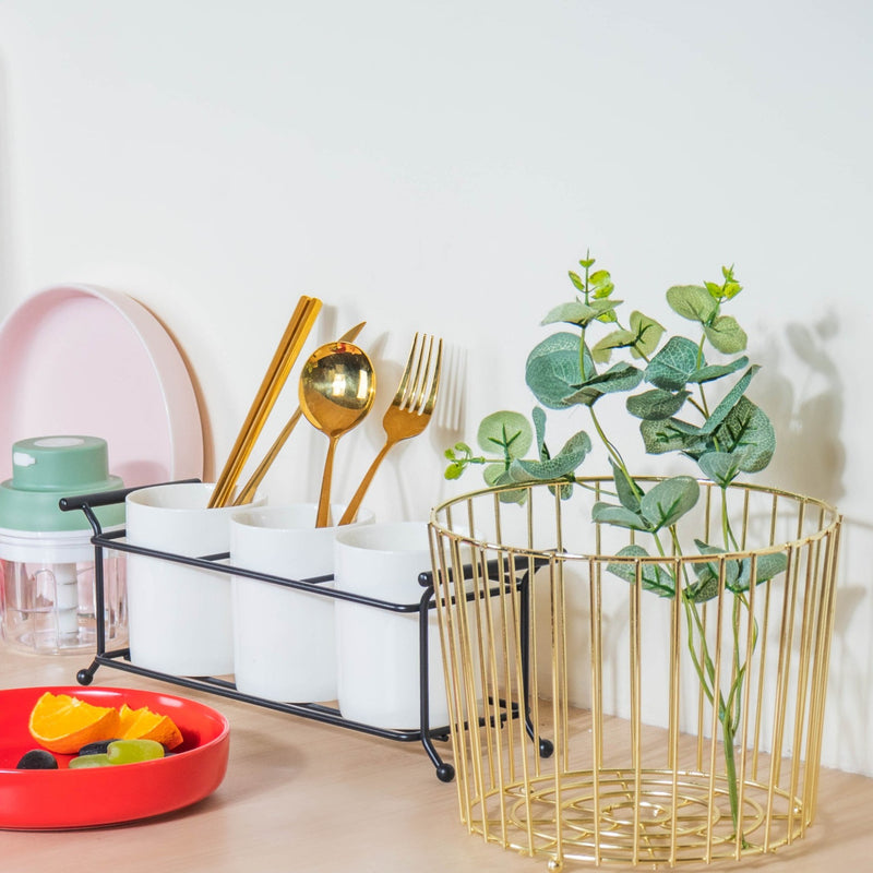 Porcelain Saucer Fruit Basket - Basket | Fruit basket