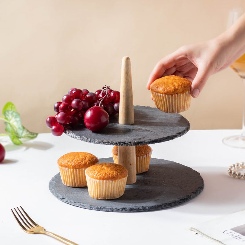 Black Cupcake Stand