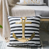 White and Gold Pillow Case
