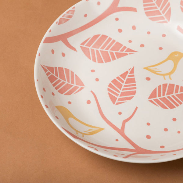 Natura Plates Pink - Serving plate, snack plate, dessert plate | Plates for dining & home decor