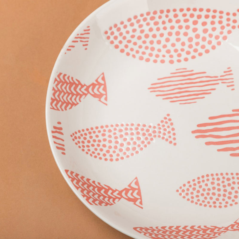 Natura Plates Pink - Serving plate, snack plate, dessert plate | Plates for dining & home decor