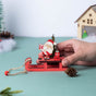 DIY Santa Sleigh Wooden Ornament - Showpiece | Home decor item | Room decoration item