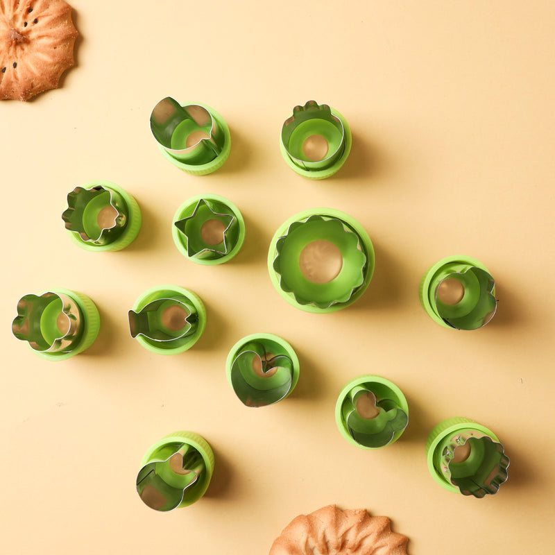 Shape Cutters Set Green - Kitchen Tool