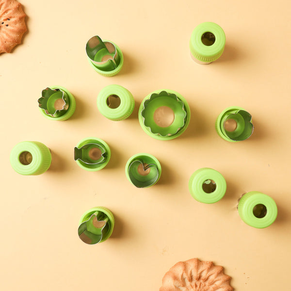 Shape Cutters Set Green - Kitchen Tool