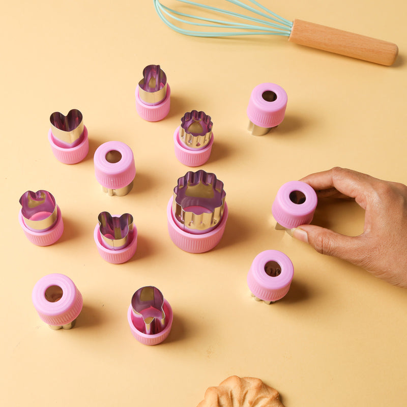 Pink Cookie Cutter Set - Kitchen Tool