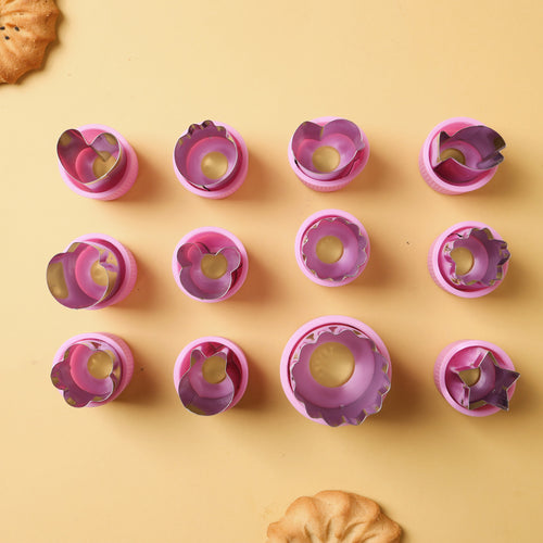 Pink Cookie Cutter Set - Kitchen Tool