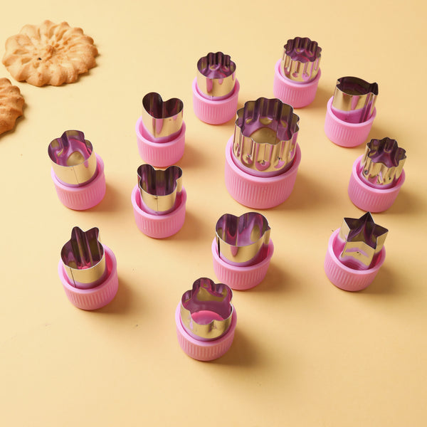 Pink Cookie Cutter Set - Kitchen Tool