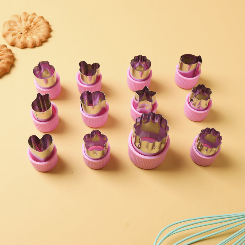 Pink Cookie Cutter Set - Kitchen Tool
