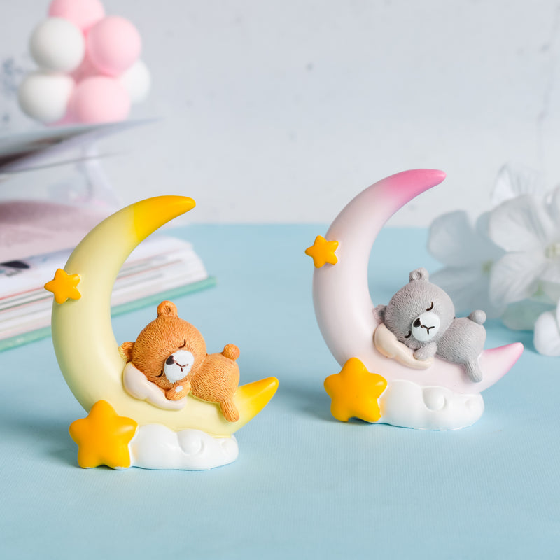 Moon Showpiece - Showpiece | Home decor item | Room decoration item