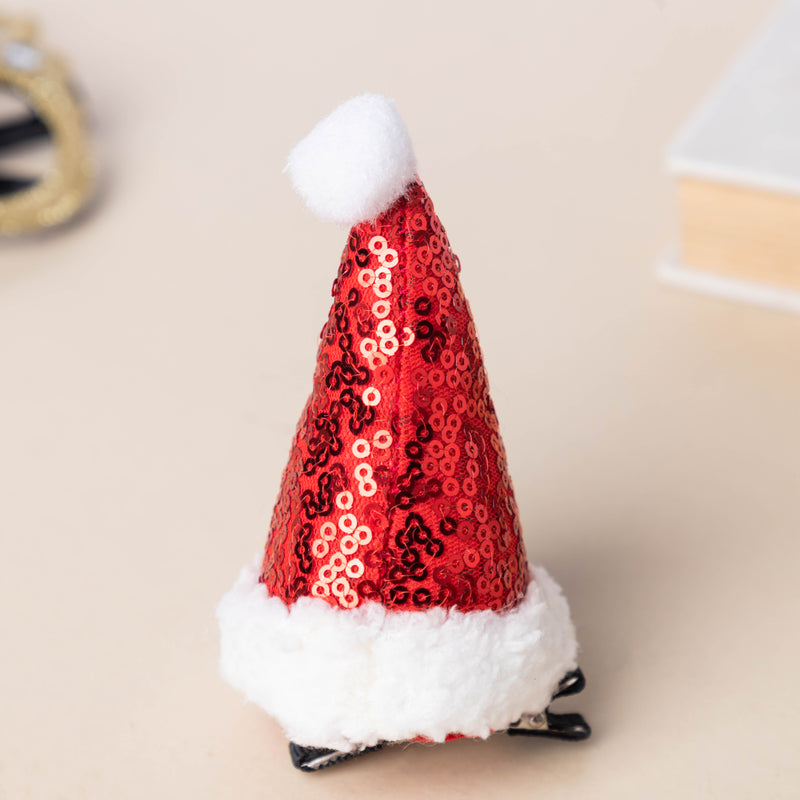 Santa Hat Hairpin