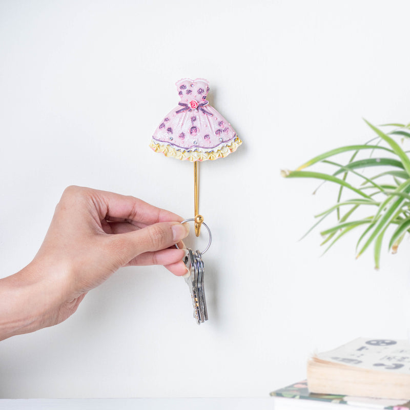 Dress Hook - Wall hook/wall hanger for wall decoration & wall design | Home & room decoration ideas