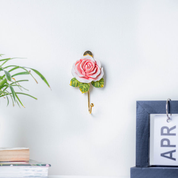 Rose Hook - Wall hook/wall hanger for wall decoration & wall design | Home & room decoration ideas