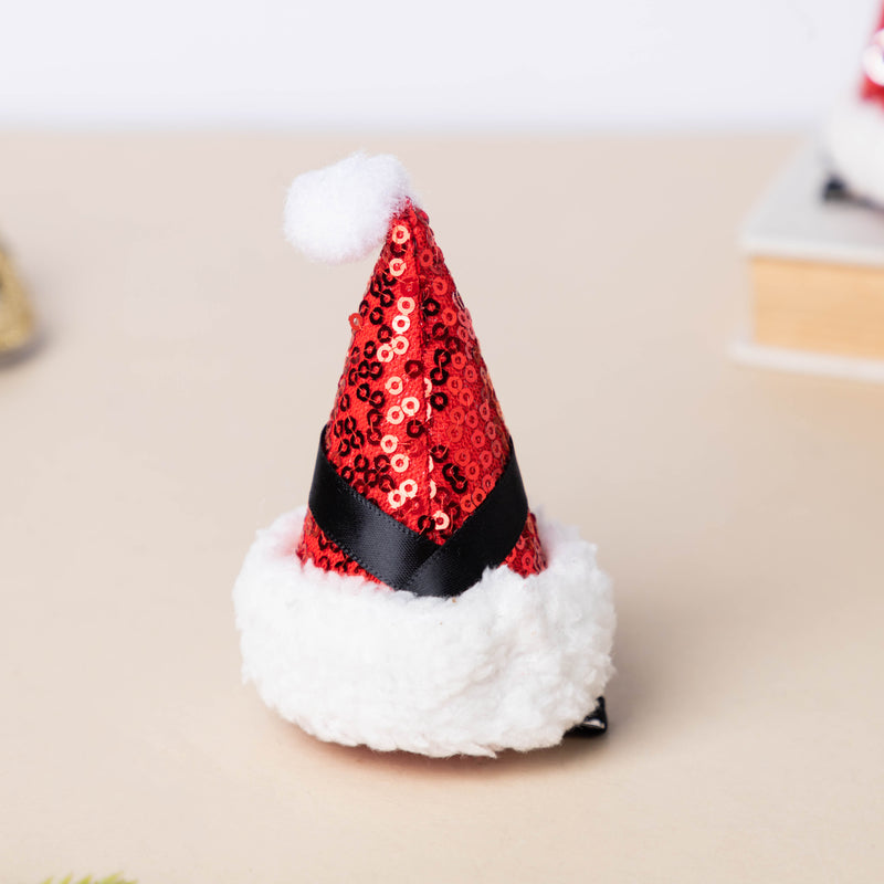 Christmas Hat Hairpin