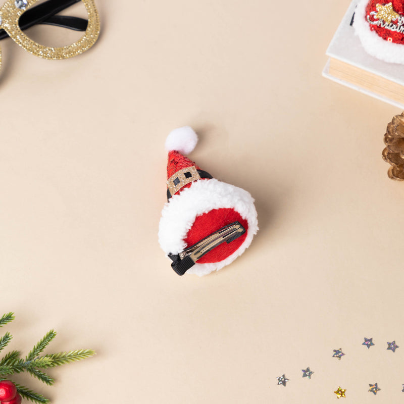 Christmas Hat Hairpin