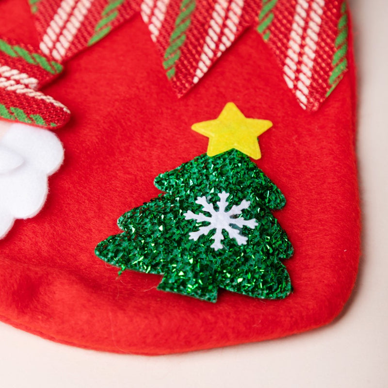 Christmas Santa Quirky Gift Bag Red