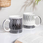 Philocaly Black Mug 300 ml- Mug for coffee, tea mug, cappuccino mug | Cups and Mugs for Coffee Table & Home Decor