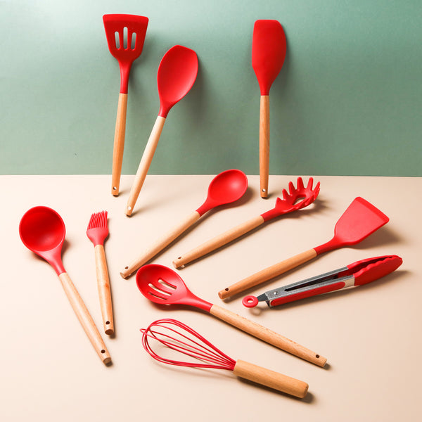 Kitchen Tools Set - Red - Kitchen Tool